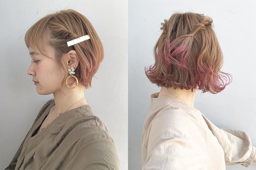 Summer Short Hair Style Idea japanese hair stylist