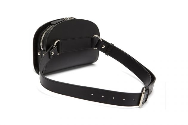 A.P.C Half-Moon Waist Bag BELT BAG BLACK Minimalists