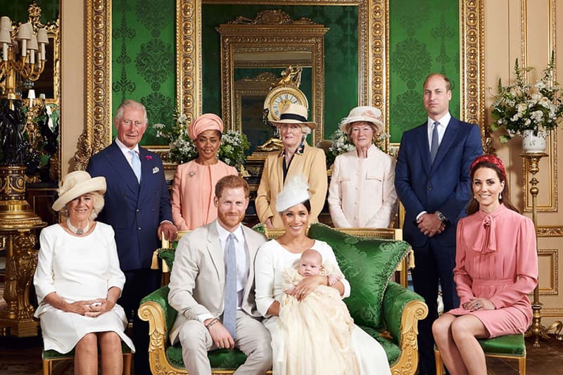archie christening FAMILY PHOTO