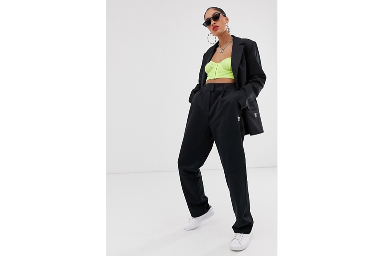 adidas Originals x Danielle Cathari Deconstructed Trousers in Black