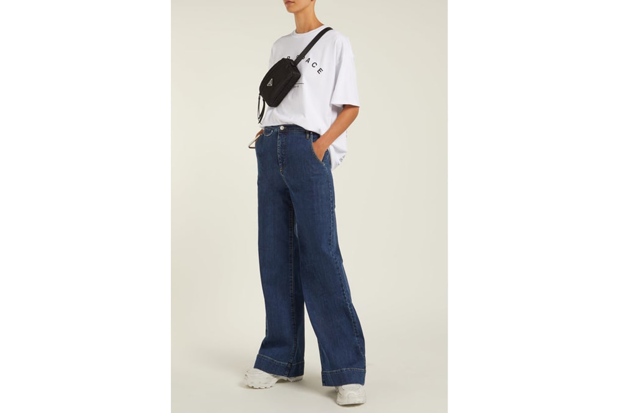 Anita Wide-Leg Denim Jeans