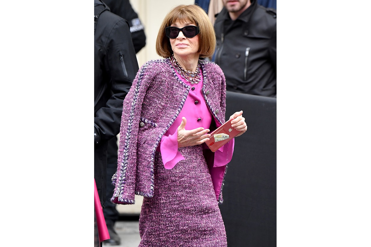 Anna Wintour Chanel Tweed Suit