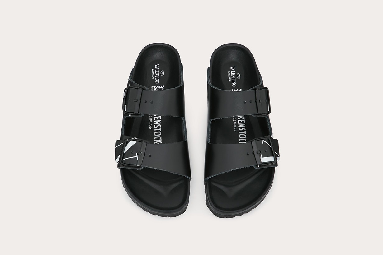 Birkenstock Valentino black sandals