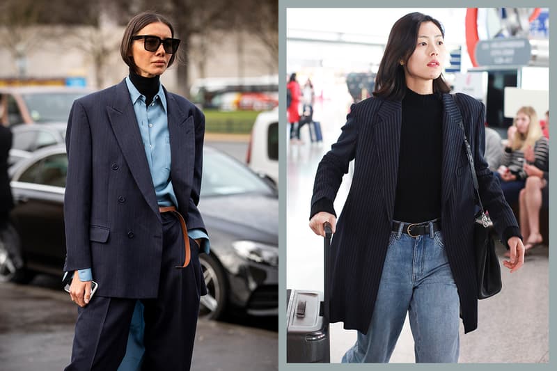 Liu Wen Julie Pelipas Blazer Style