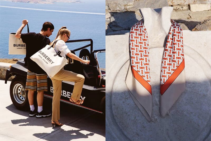 Burberry Campaign Greek island