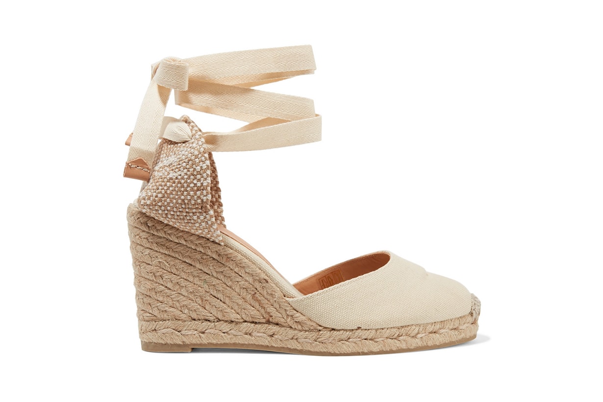 Carina 80 Canvas Wedge Espadrilles