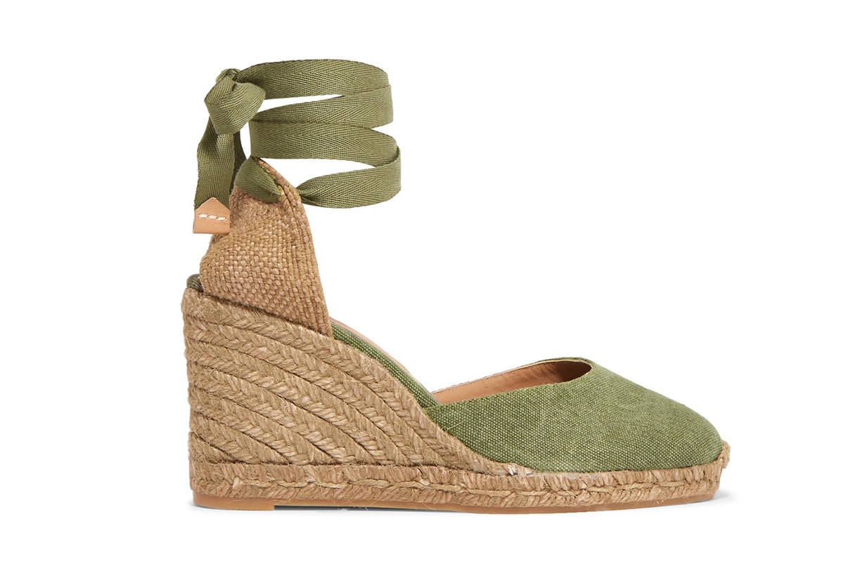 Carina 80 Canvas Wedge Espadrilles
