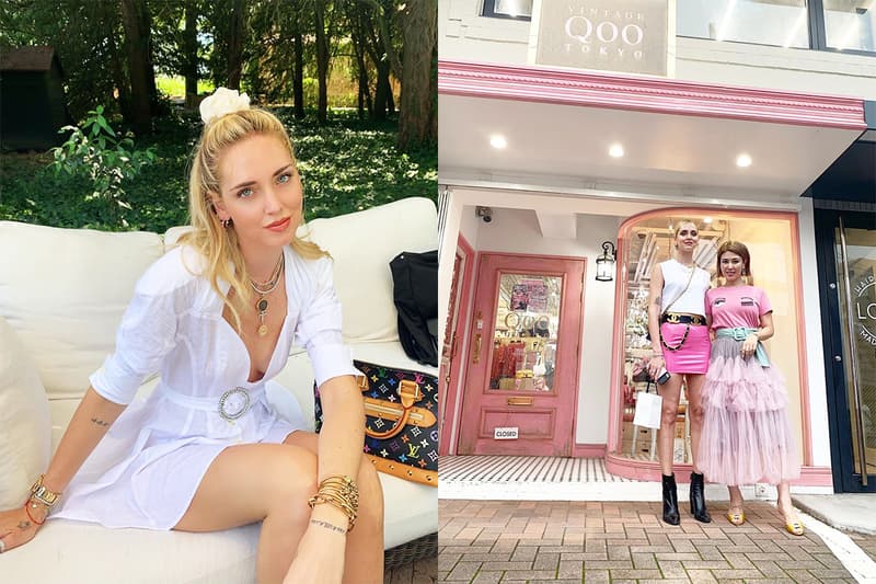 Chiara Ferragni​ Vintage Qoo Tokyo Jingu-mae Shibuya Laforet Japan Vintage shop Junna
