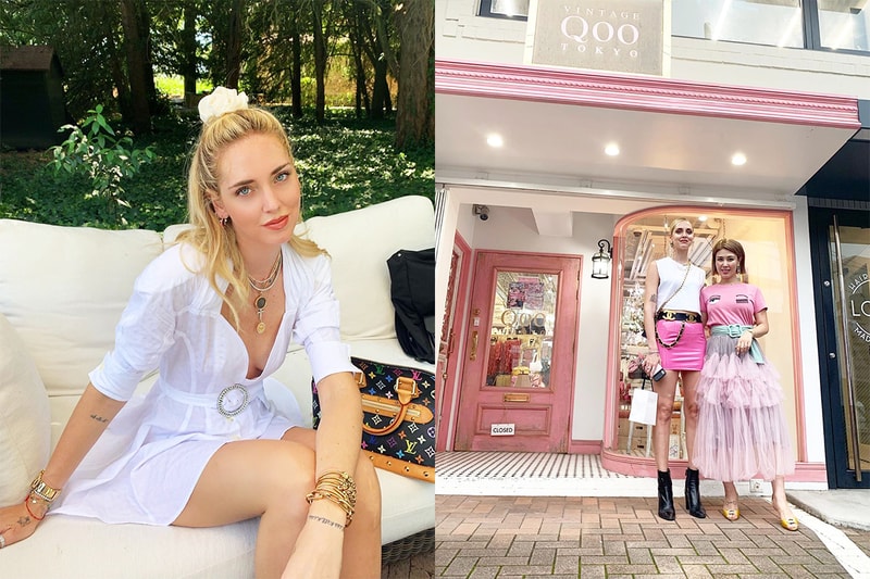 Chiara Ferragni​ Vintage Qoo Tokyo Jingu-mae Shibuya Laforet Japan Vintage shop Junna