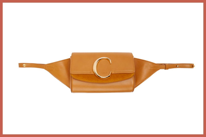 chloe belt bag c logo new ssense shopping it handbags
