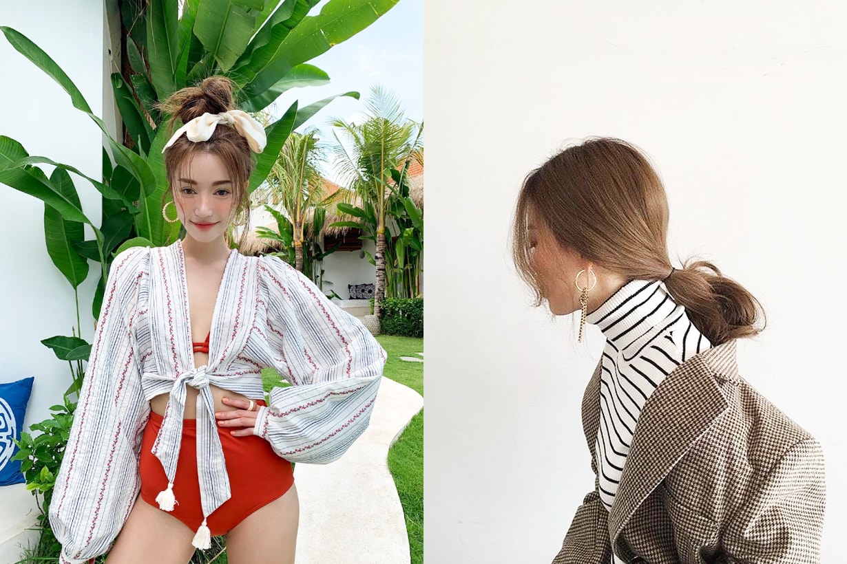 Hair bun hairstyles hair styling tips chopstick korean girls hairstyles trend Sora Park