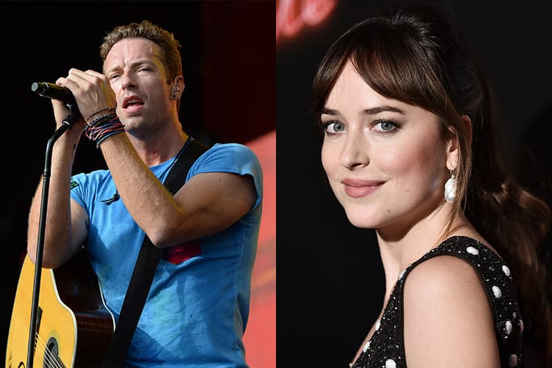 coldplay Chris Martin Dua lipa dating Dakota Johnson