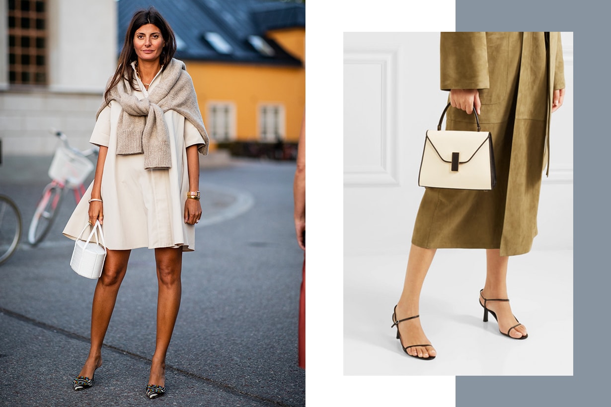 Handbags street style Giovanna Battaglia Engelbert Stockholm Fashion Week