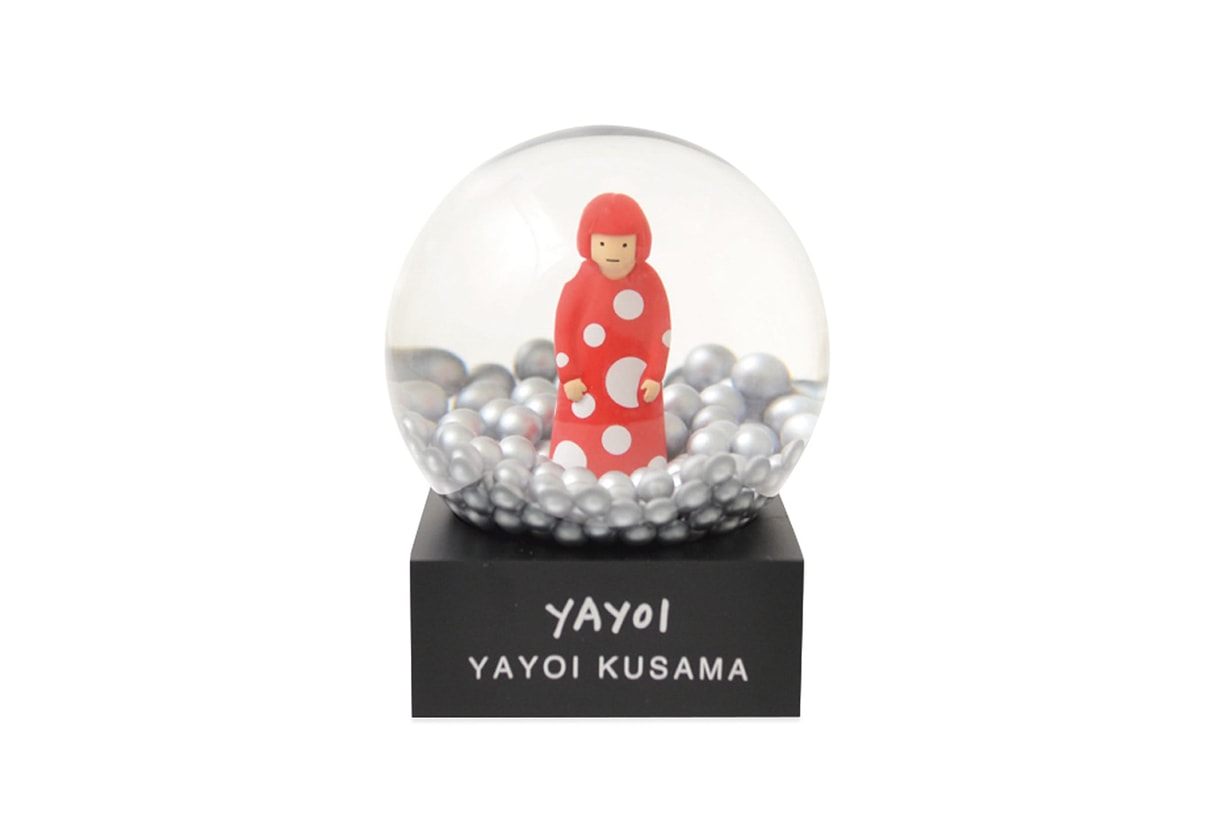Yayoi Kusama snow dome moma design store