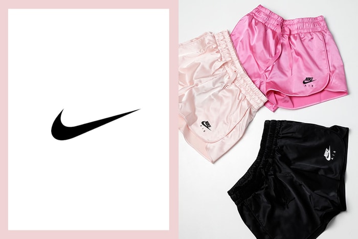 夏季熱賣：Nike 最新推出的運動短褲，緞面材質與粉嫩配色引起女生搶購！