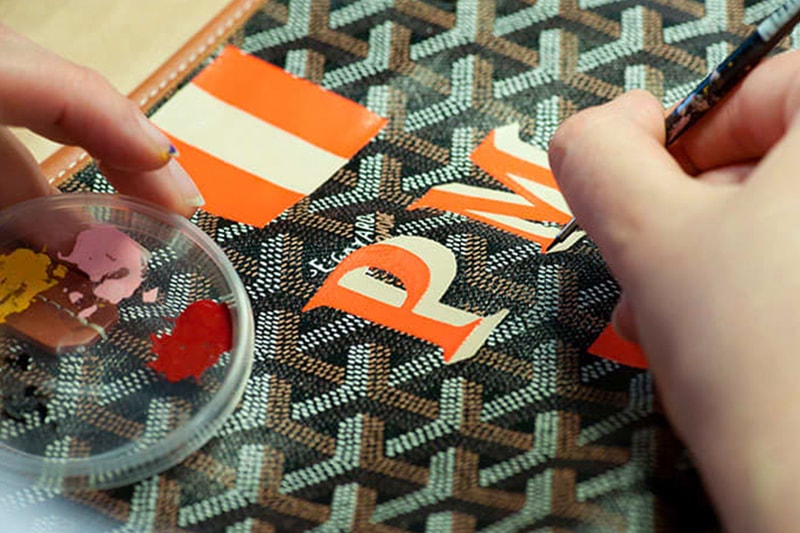 Goyard x Snoopy collection in Japan