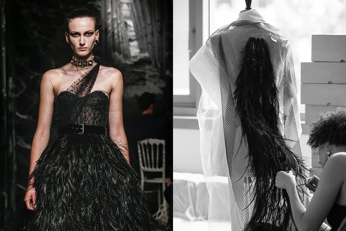 獨家公開 Dior 高訂製作過程！每片黑羽毛也由工匠逐一飾上⋯⋯
