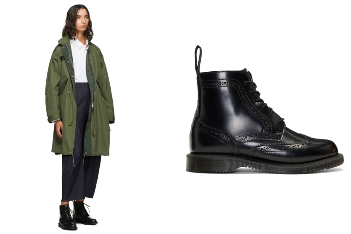 Dr. Martens Black Delphine Boots