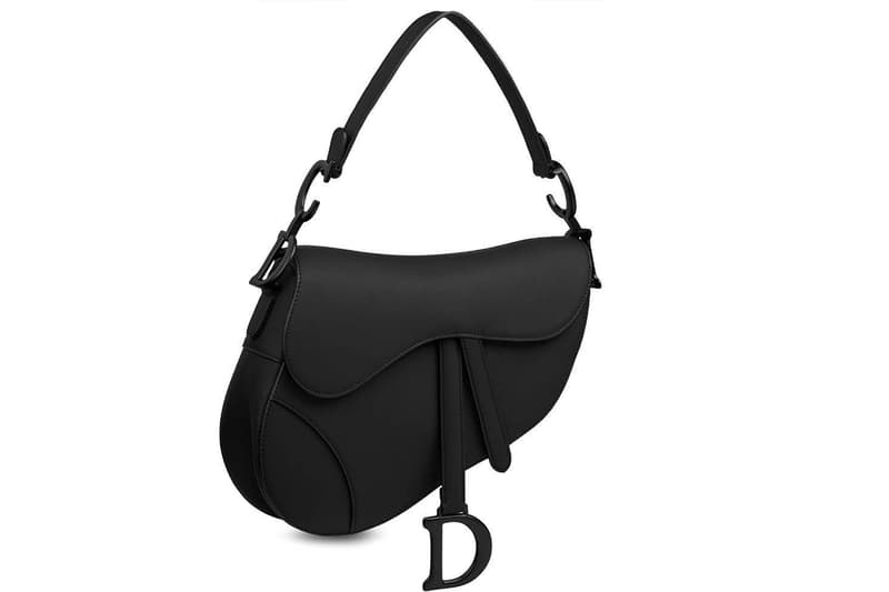 Dior Lady Dior Saddle bags Ultra Matte Black