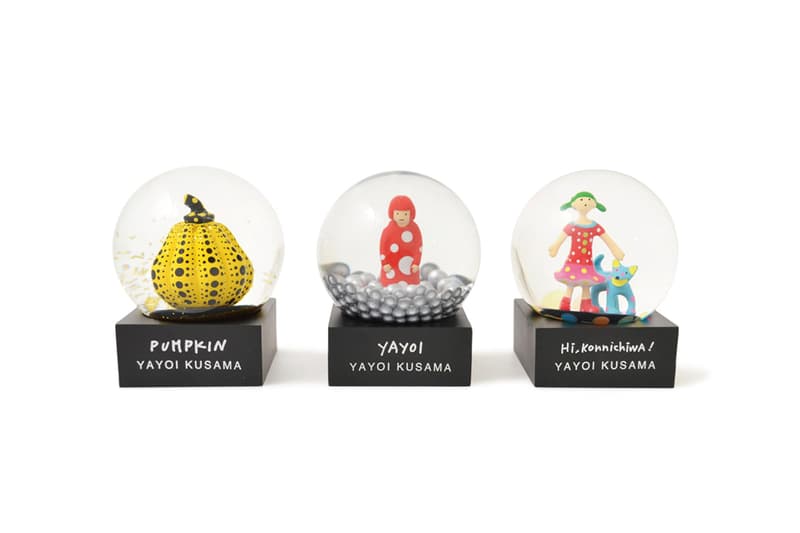 Yayoi Kusama snow dome moma design store