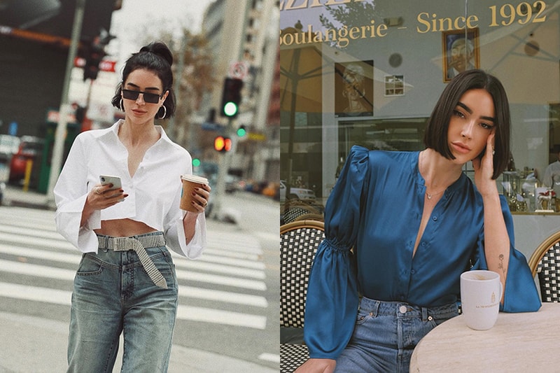 instagramer brittany Xavier jeans daily look