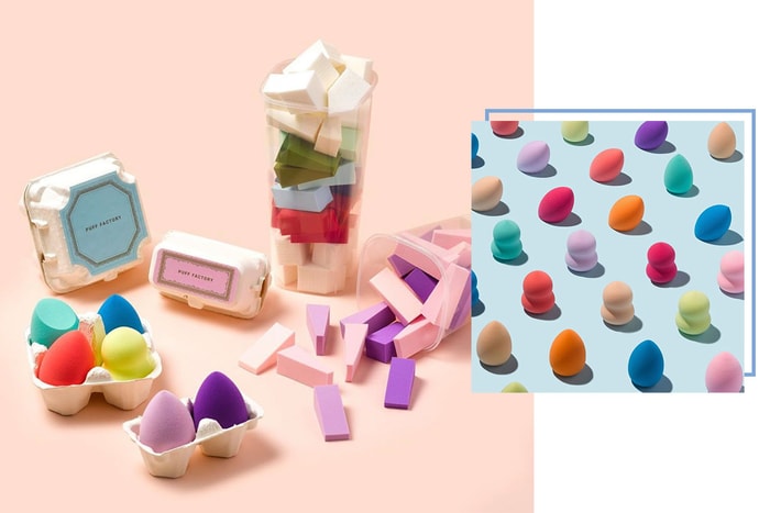 放題式七彩化妝海綿任你挑!釜山 Puff Factory「美妝蛋牆」打卡熱點猶如糖果店般可愛迷人