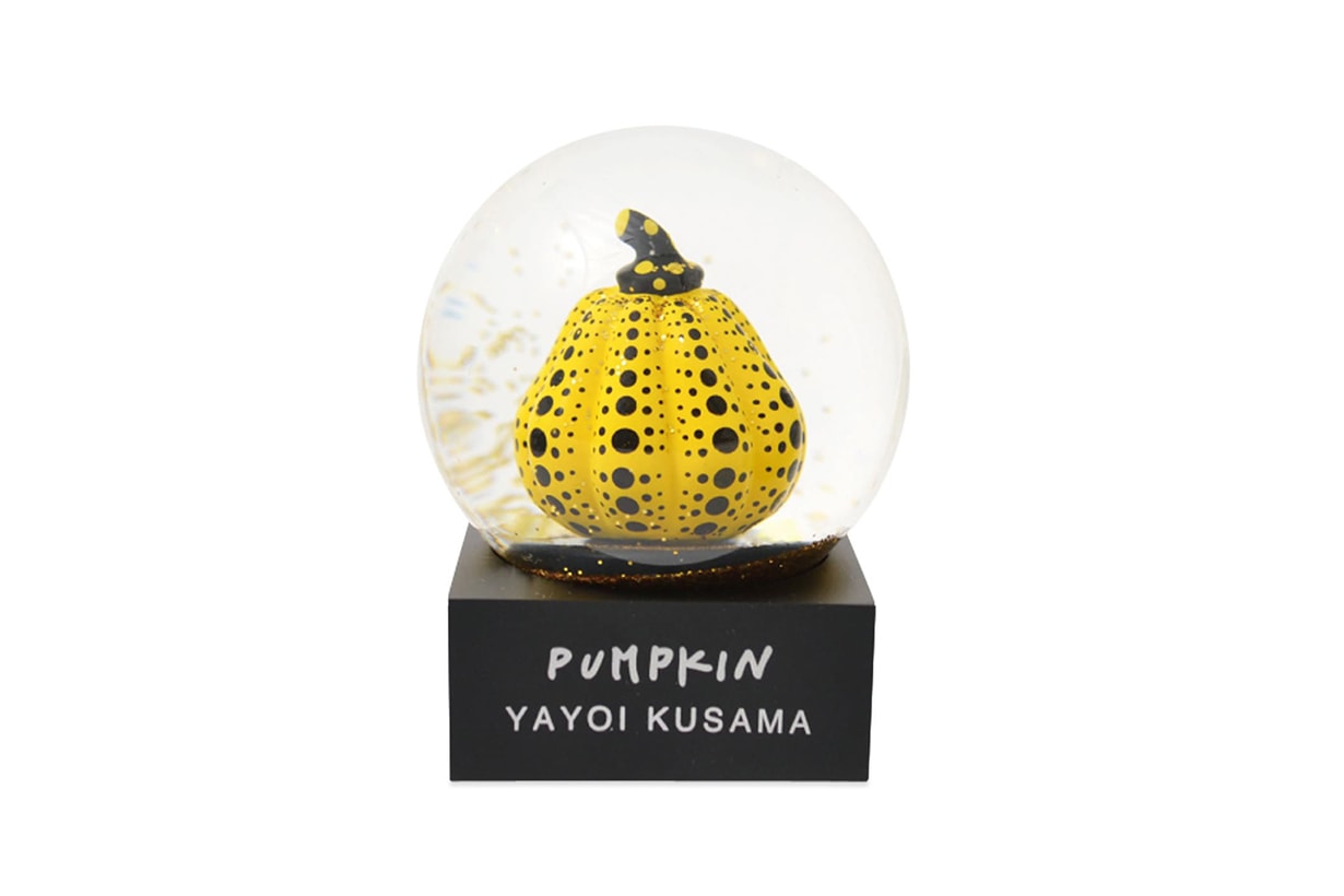 Yayoi Kusama snow dome moma design store