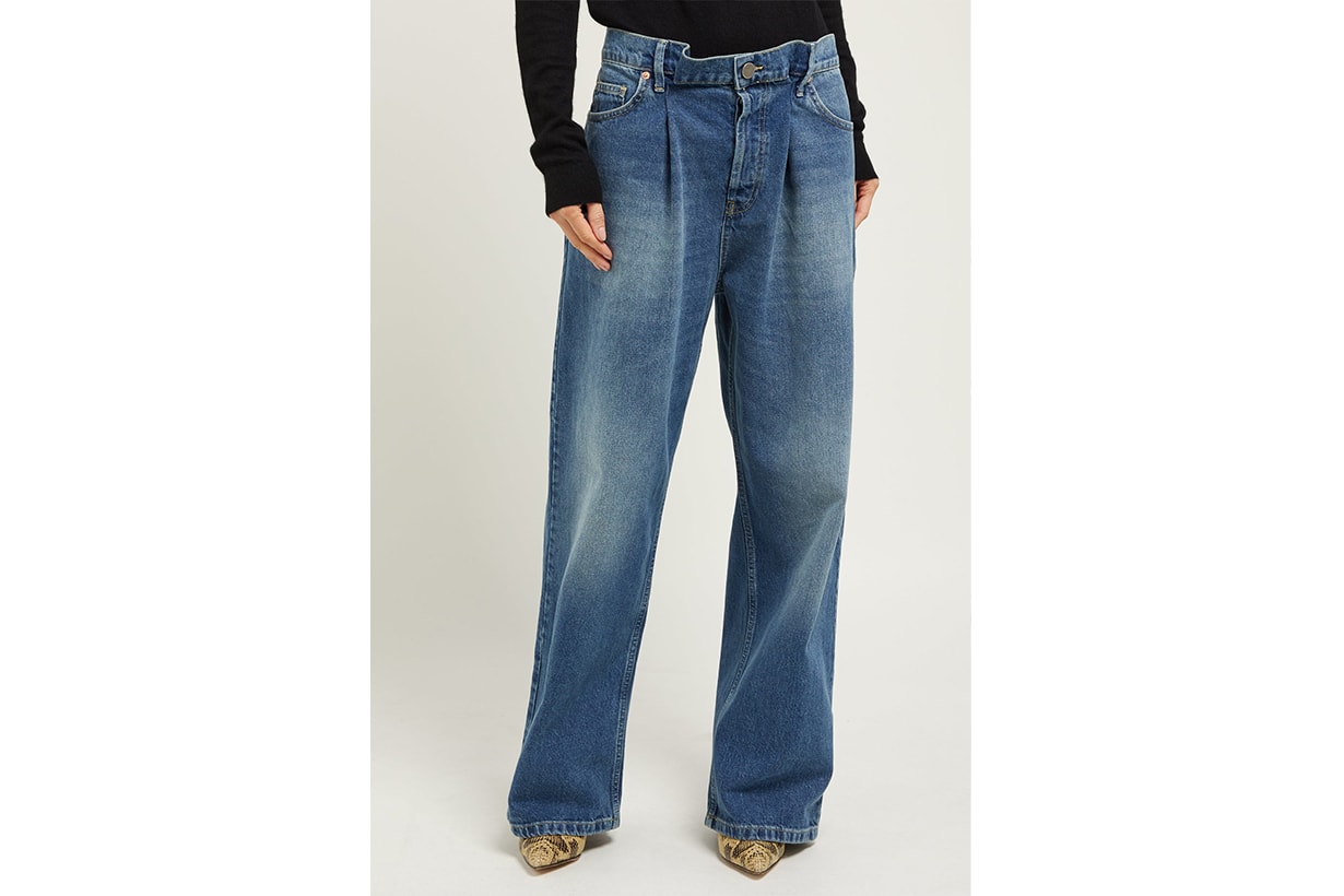 Fold Dad Baggy Boyfriend Jeans