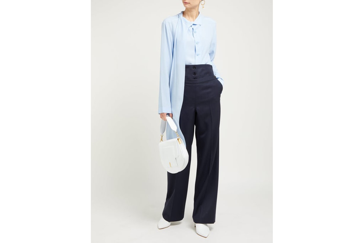 Greg Relaxed-Fit Wool Trousers