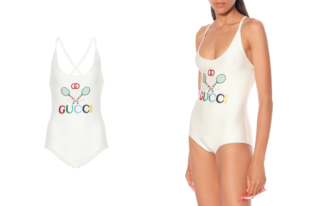 gucci burberry swimsuit swimwear luxury brand on sale mytheresa