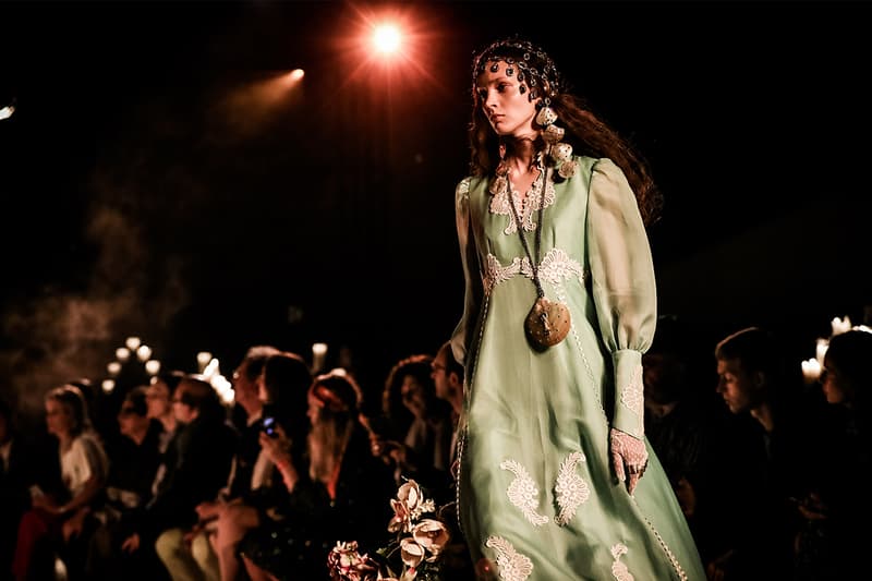Gucci Fashion Runway Model