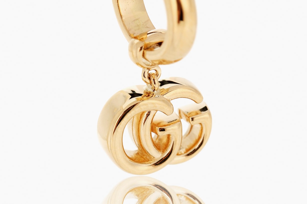 gucci 19 karat gold earring new accessories