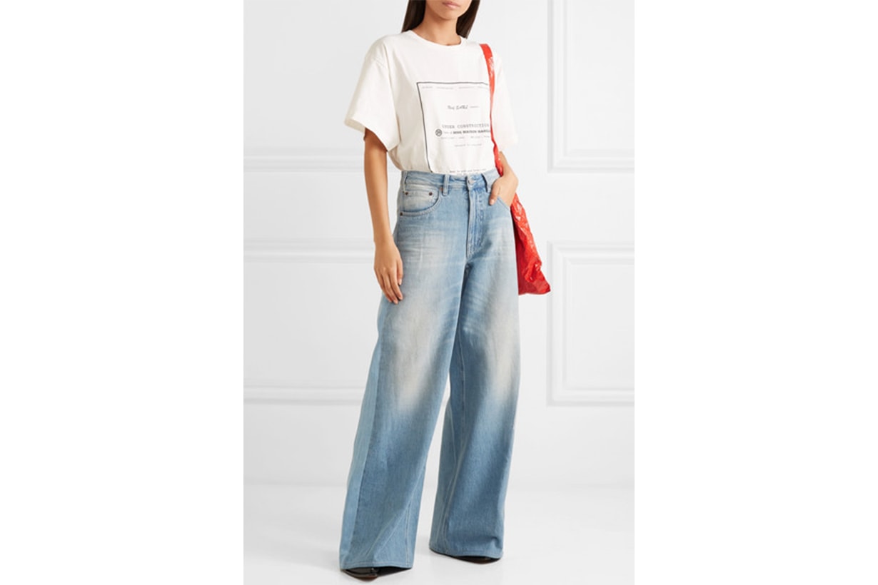 High Rise Wide Leg Jeans