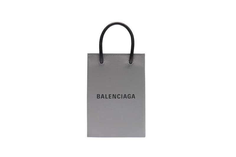 balenciaga phone holder shopping bags