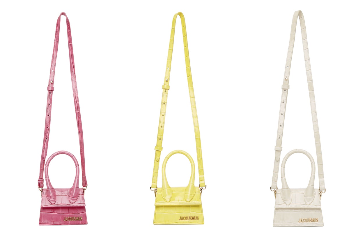 Jacquemus le chiquito new handbags color croc