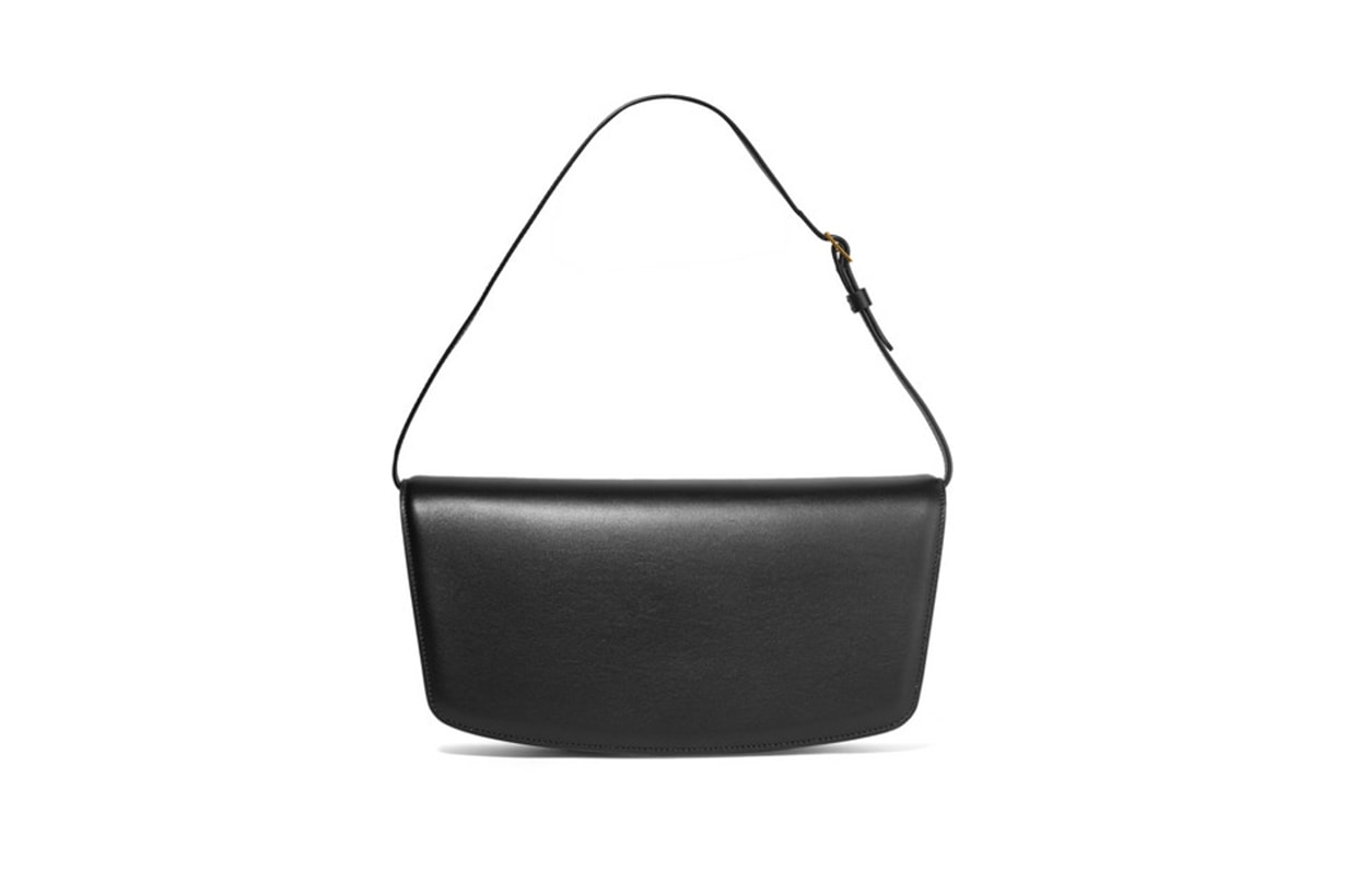 Julien Baguette Leather Shoulder Bag