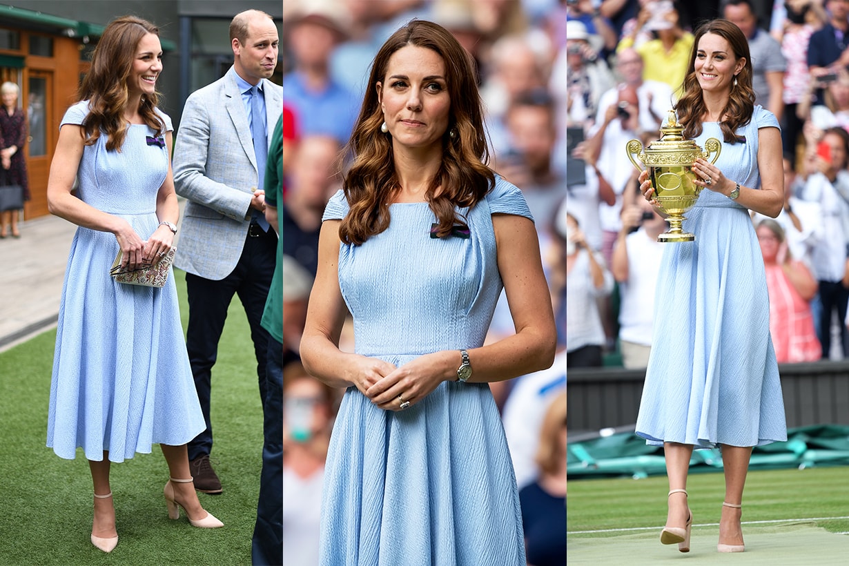 Kate Middleton Attends Wimbledon 2019