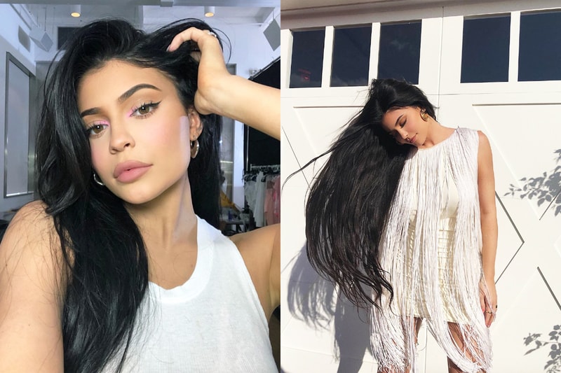 Kylie Jenner Long hair long bob haircut celebrities hairstyles Kylie Skin Kylie cosmetics