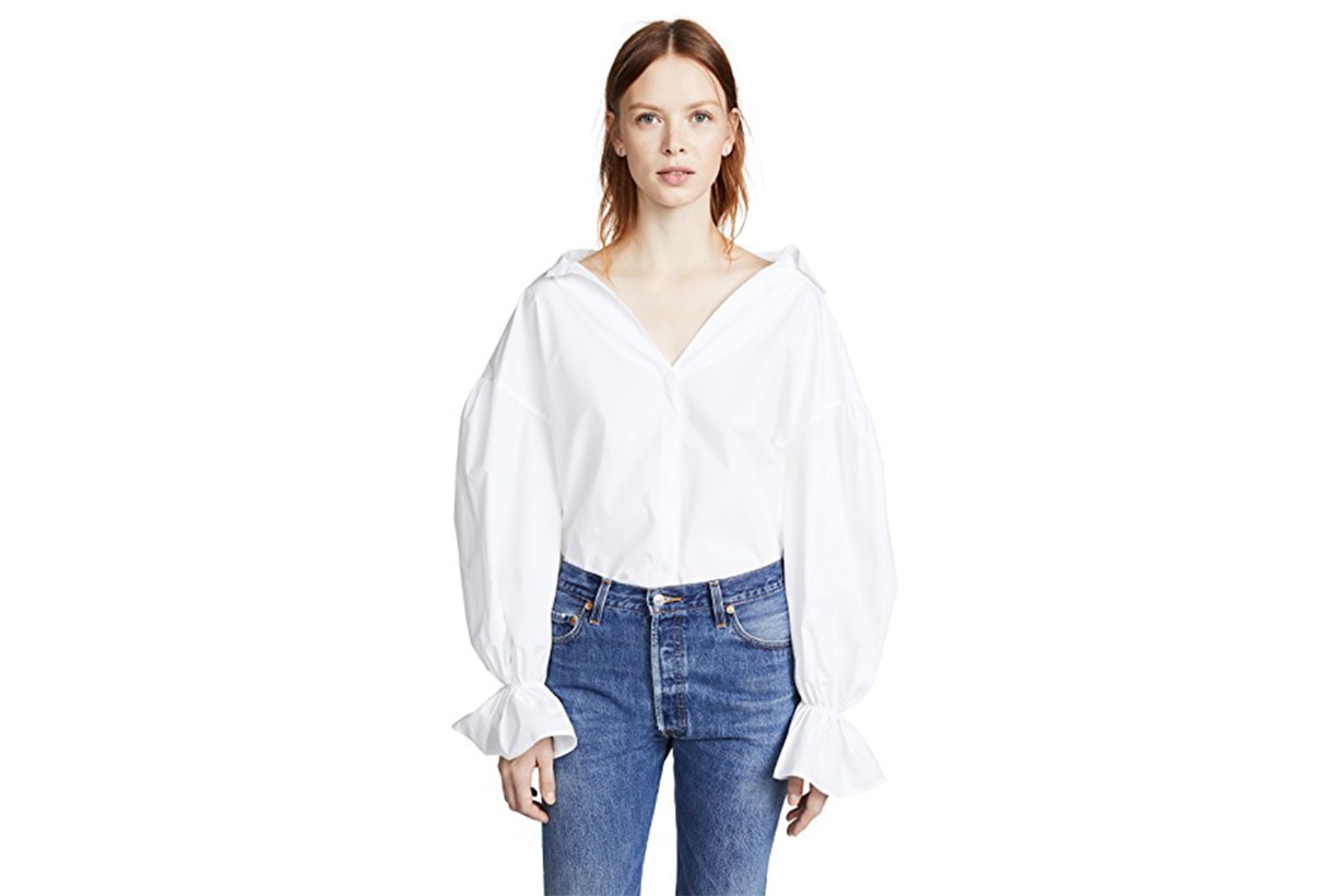 LEHA Balloon Sleeve Top
