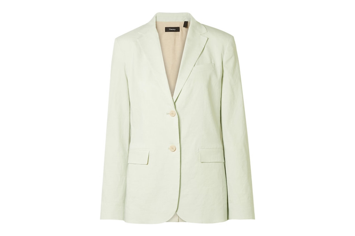 Linen Blend Blazer