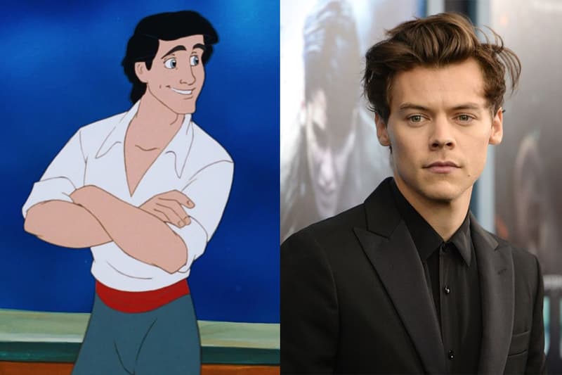 little mermaid harry styles