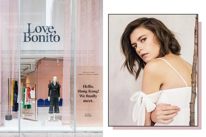 新加坡親民時尚品牌 Love, Bonito 首度登陸香港，在中環開設期間限定店！