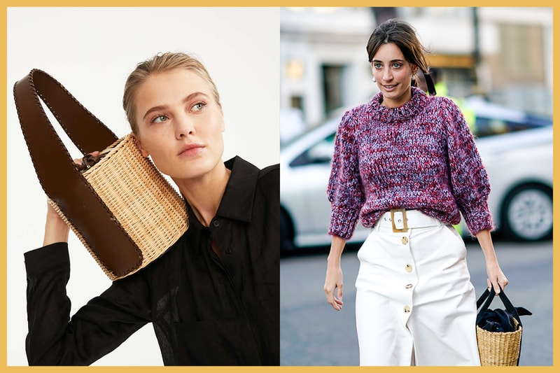 Straw Wicker Bag Street Style