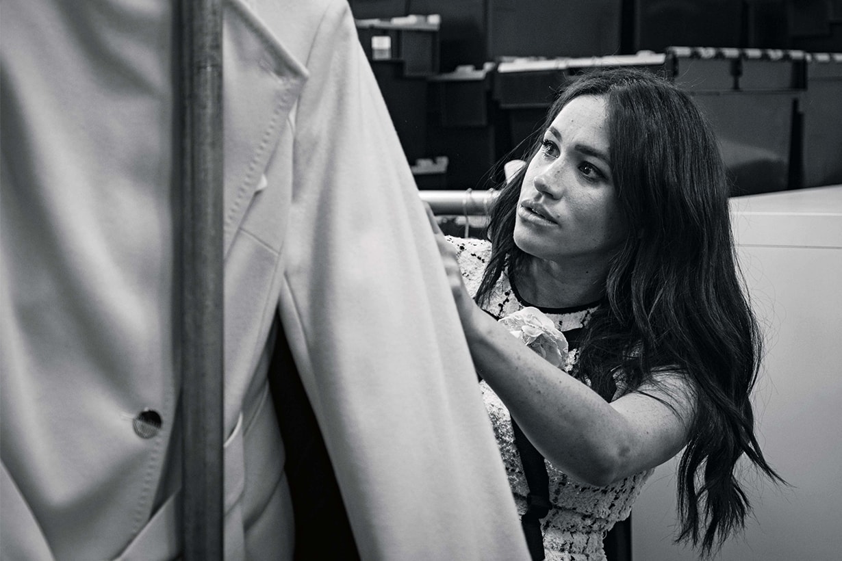 Meghan Markle Duchess of Sussex Takes Charge of British Vogue September Issue