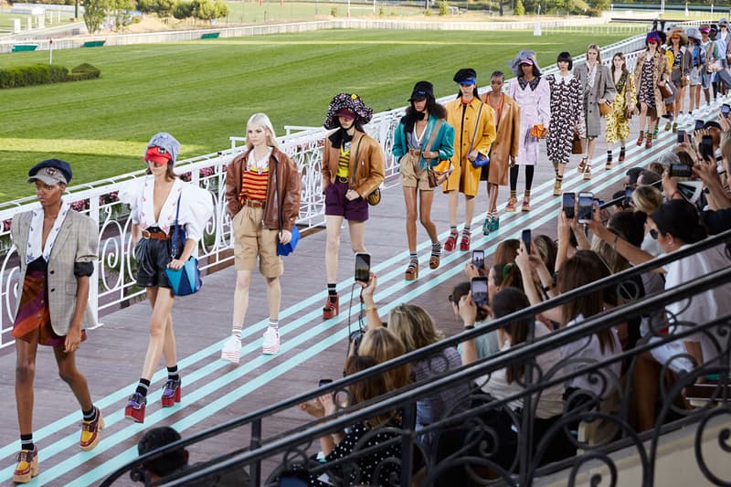 Miu Miu Resort 2020 fashion show jockey club