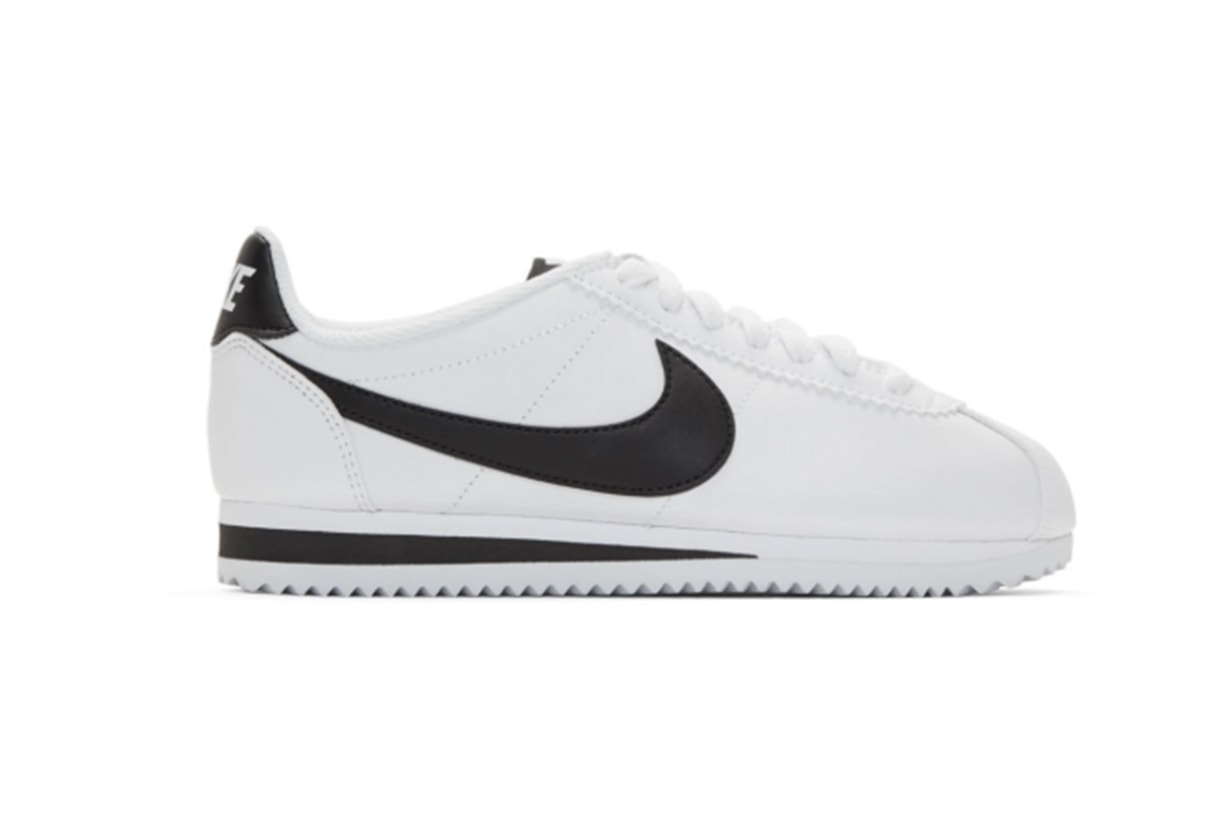 Nike White Classic Cortez Sneakers