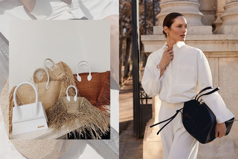 Jacquemus Woven Bag Oversized Handbag Trend