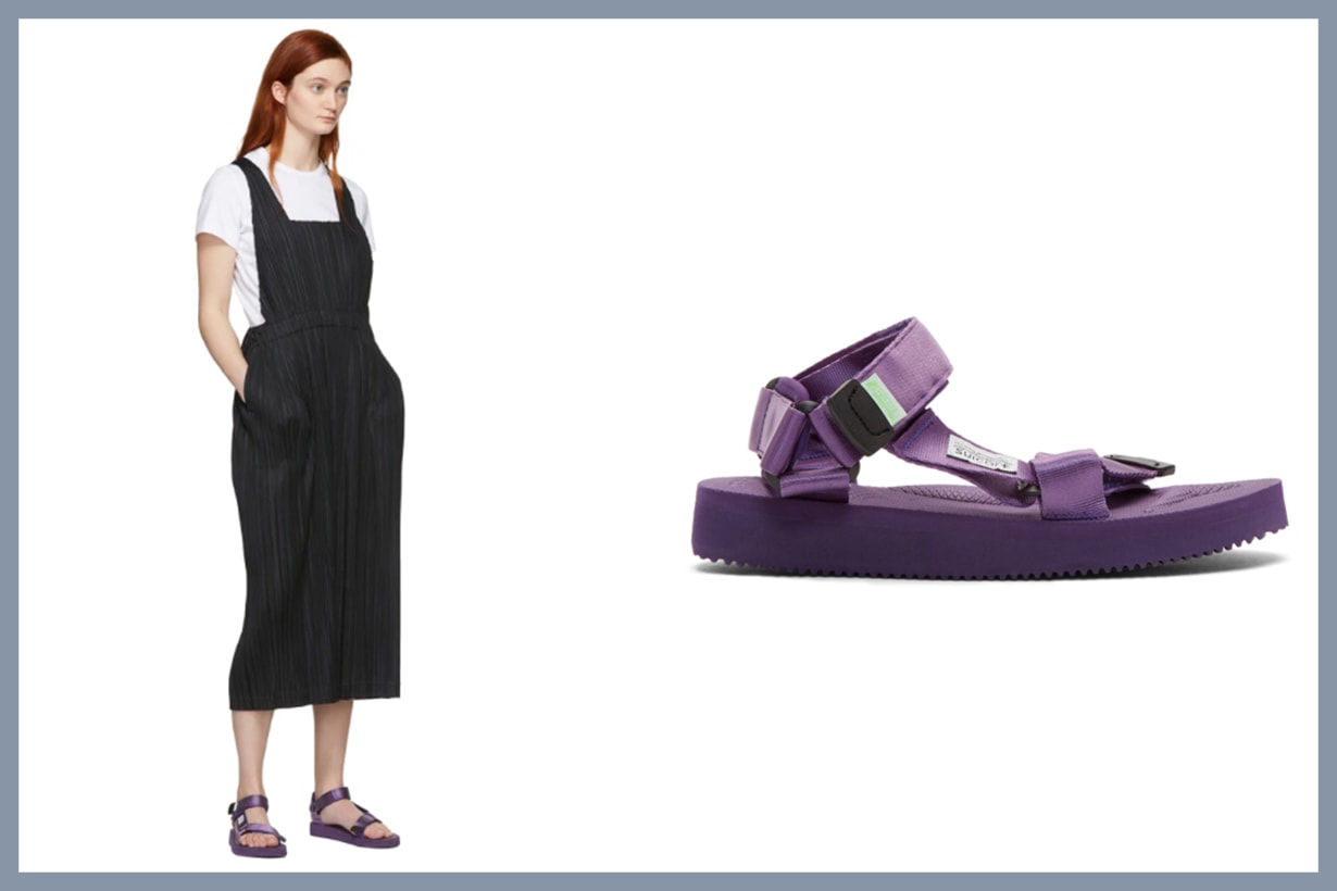 Purple DEPA-Cab Sandals