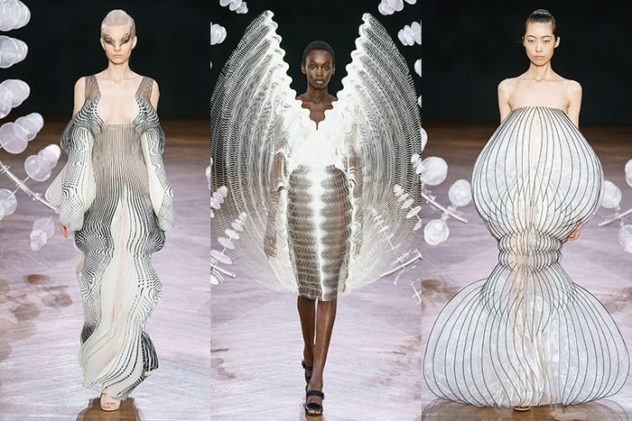 #PFW:Iris van Herpen 設計出會動的裙子,帶來一場如夢似幻的催眠大秀!