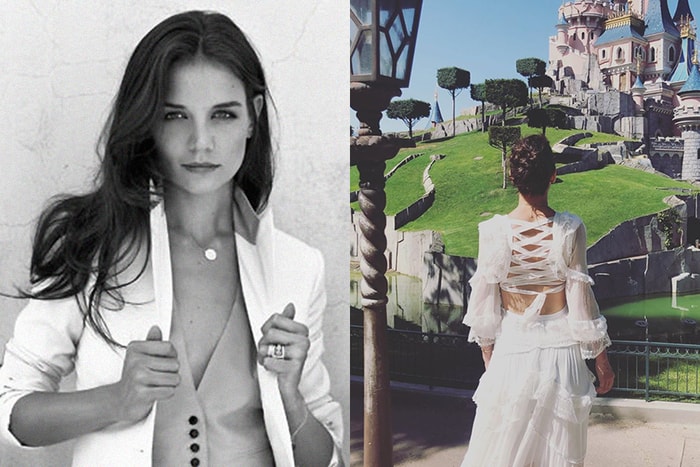 依舊仙氣逼人:好久不見的 Katie Holmes,以一襲夢幻公主禮服現身迪士尼!